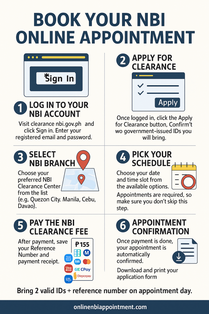 NBI Registration for Appointment