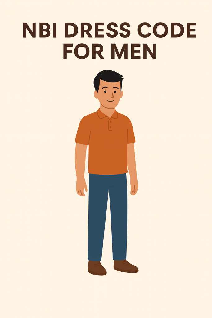 NBI Dress Code for men