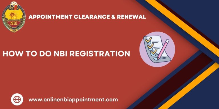 How to do NBI Registration