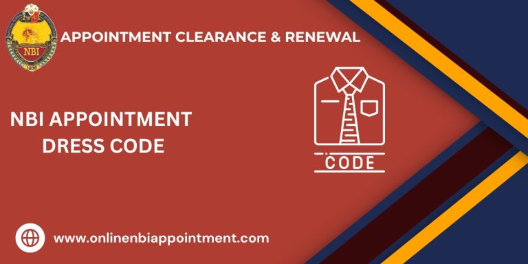 NBI Appointment Dress Code