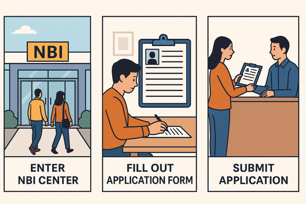 NBI online application process
