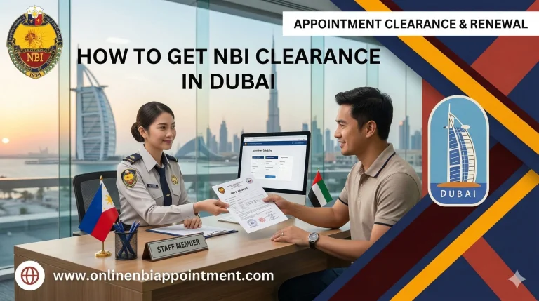 NBI Clearance in Dubai complete Process 2026
